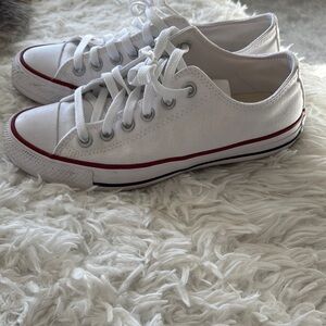 Classic White Kids Sneakers